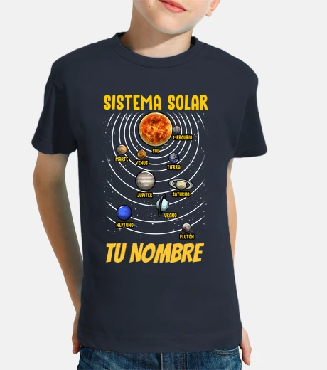 Ropa Sistema Solar Tierra Sol Espacio Personalizado Ciencia Astronauta