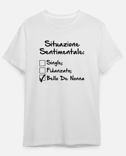 T-shirt situazione sentimentale tostadora