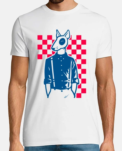 Tee-shirt ska fan bull terrier