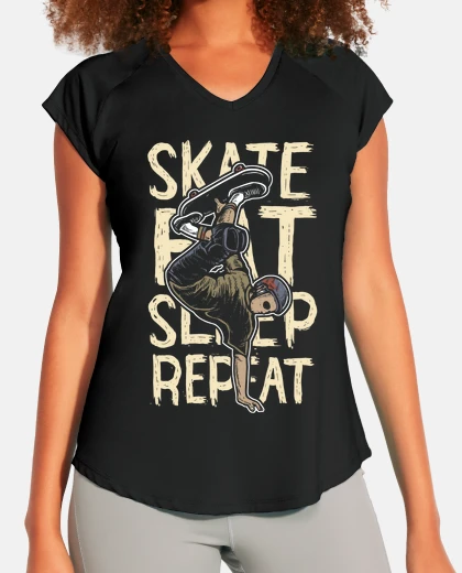 Tee-shirt skate eat sommeil rep eat