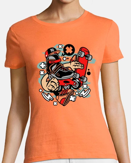 T-shirt skate skate r