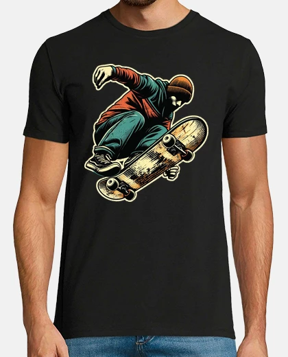 T-shirt skater