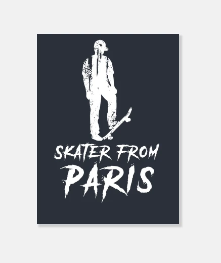 Wall skater from paris