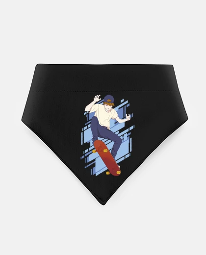 Mascotas skater skaboard planche piste JO anime 