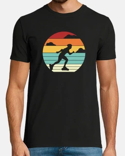 Skater Inline Retro Roller Skating Vintage Cool