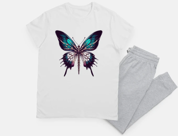 Pyjama Skeleton Butterfly