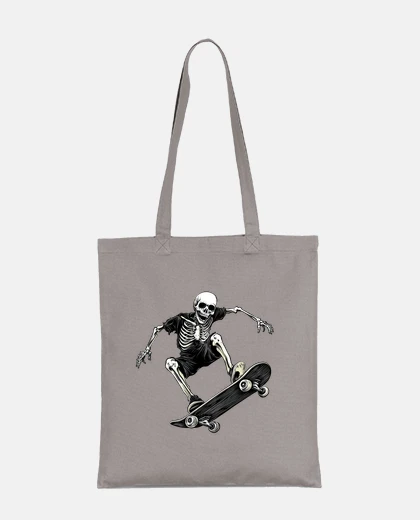 Skeleton skate bolsa