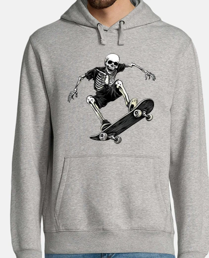 Skeleton skate sudadera