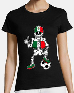 skeleton soccer fan mexico