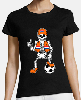 skeleton soccer fan netherlands