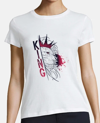 Tee-shirt Sketch trash lion - KING