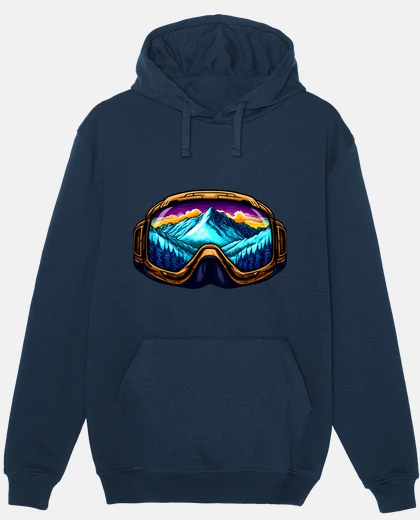 Sudadera ski snowboard mountain goggles