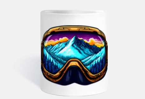 ski snowboard mountain goggles