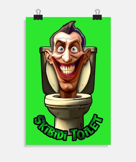 Póster Skibidi Toilet