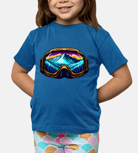 Kids skier goggles snowboard ski mountain snow ski sport winter
