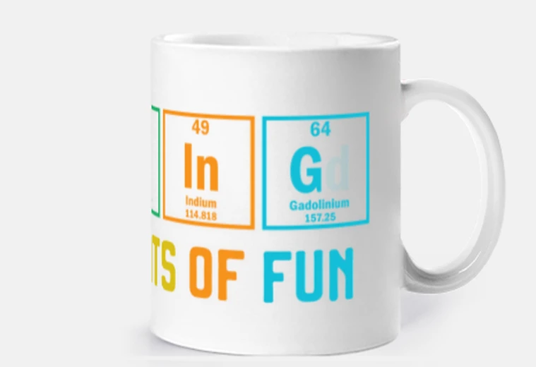 Cup skiing periodic table funny ski
