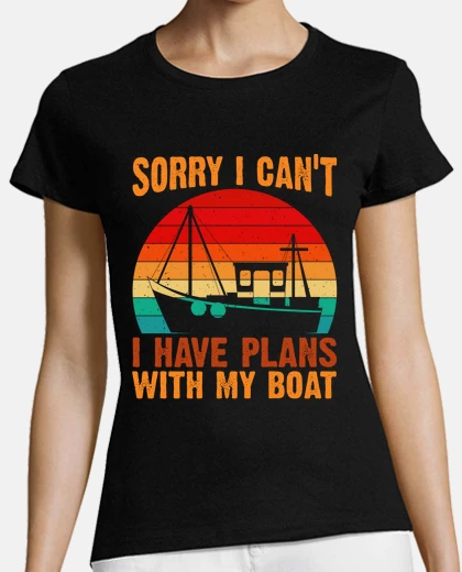 Tee-shirt Skipper en famille et son bateau j peux pas j ai 