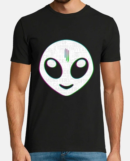Camiseta Skrillex Alien