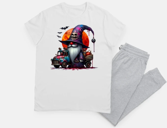 Pajama Skul gnome halloween party