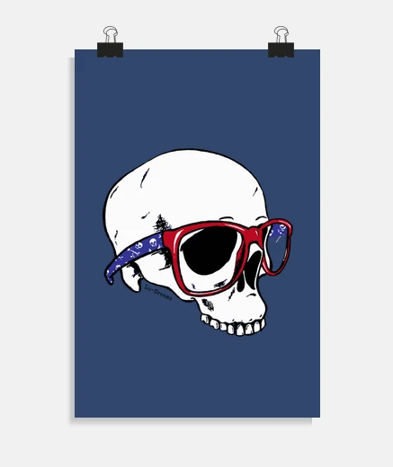 Poster skull