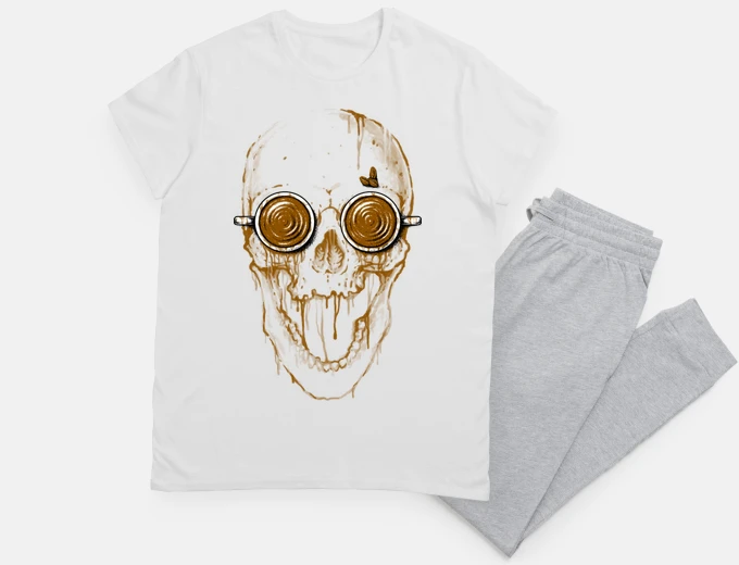 Pyjama skull coffee