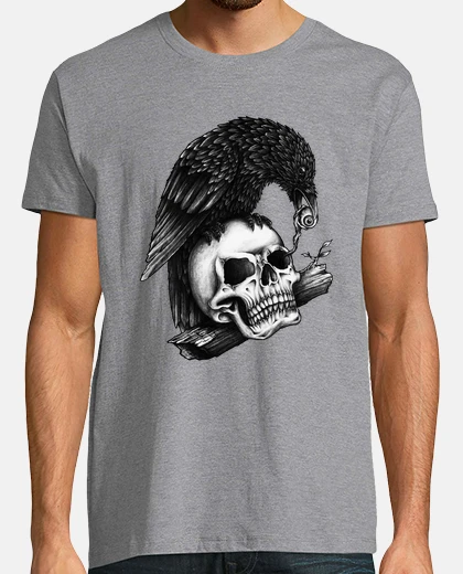 Camiseta Skull Crow