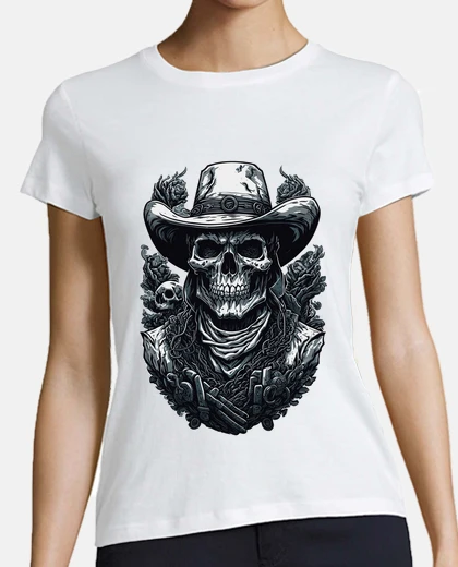 Tee-shirt Skull et tete de mort Innovation colore