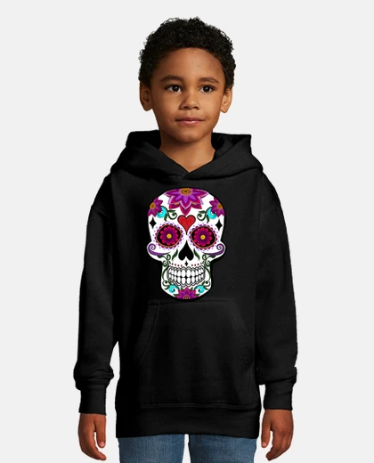 Abbigliamento skull floreale