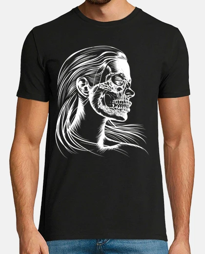 T-shirt skull girl