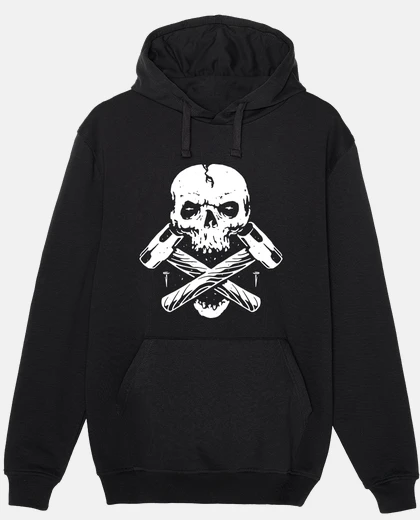 Hoodie Skull Hammer
