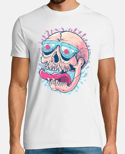 T-shirt skull holiday