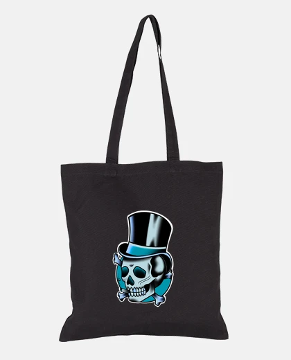 Bag skull old school hat and cigar
