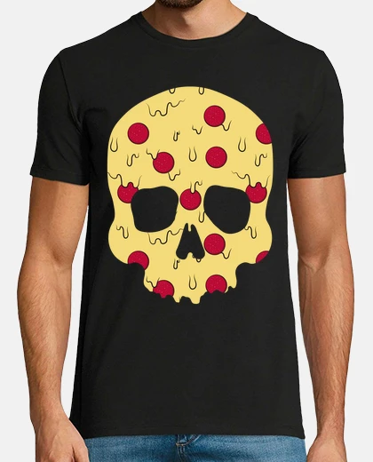 Camiseta Skull Pizza