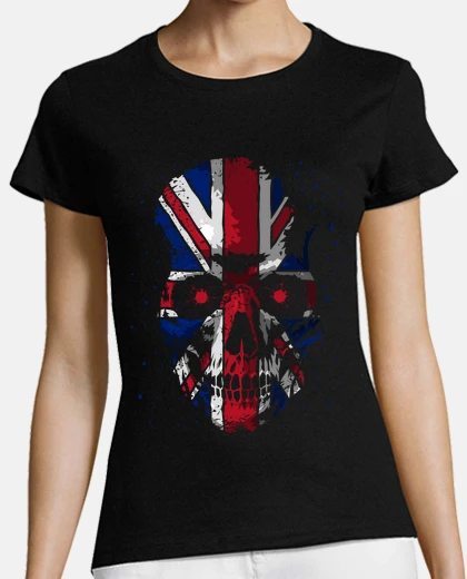 Tee-shirt skull royaume uni