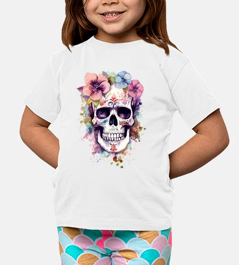 Abbigliamento skull sugar colorato