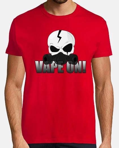 Tee-shirt Skull Vape On !