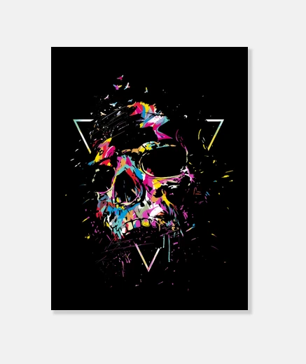 Wall skull x