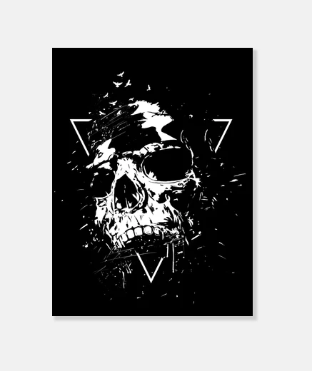Wall skull x