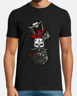 skull hipster skull bearded skull