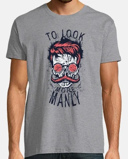 skull hipster skull bearded skull
