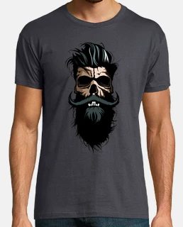 skull hipster skull bearded skull