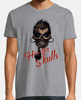 skull hipster skull bearded skull