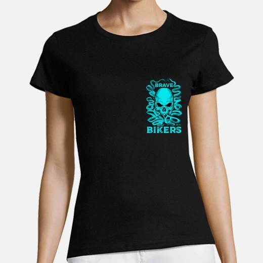 skull octopus  negra