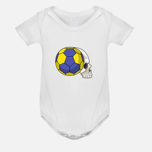 skull with handball sports