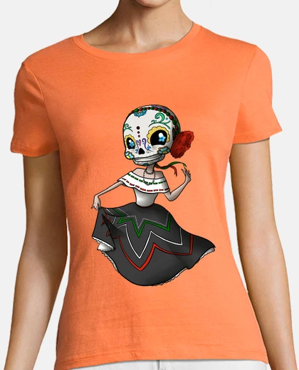 T-shirt skullgirl