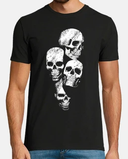 T shirt T te de Mort avec Livraison Gratuite Tostadora.fr