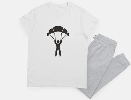 skydiving parachute sport army pyj night sleep