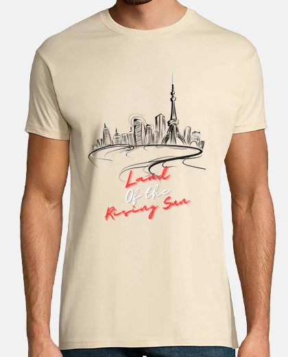 T-shirt skyline urbano minimal di tokyo