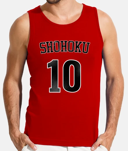 Camiseta SLAM DUNK  - SHOHOKU 10 (SAKURAGI)