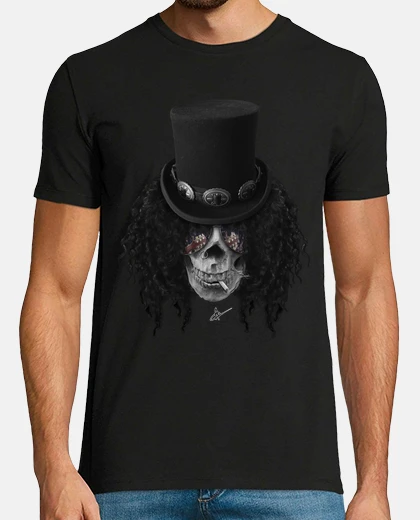 T-shirt slash skull
